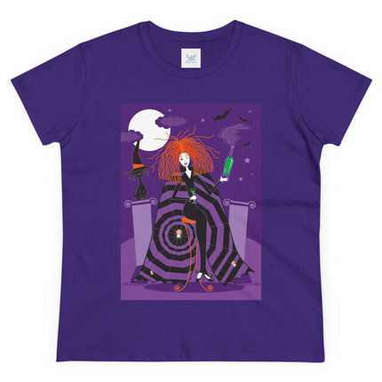 Mystic Elegance Women's Midweight Cotton Tee