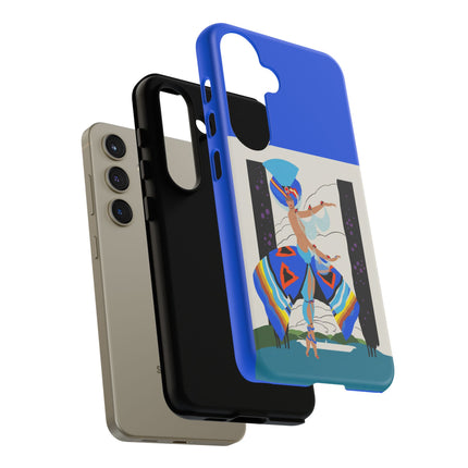 Exotic Dancer Phone Case – Vibrant Performance & Art Deco Flair