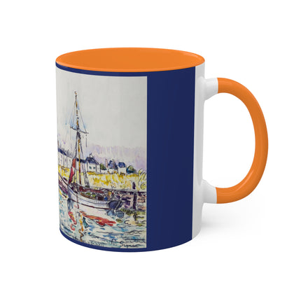 Le Croisic by Paul Signac Colorful Mugs, 11oz