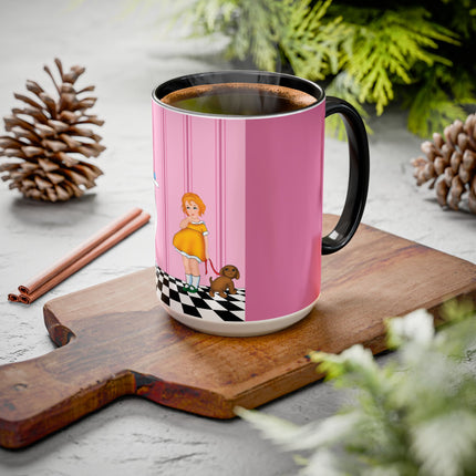 Easter Joy in Deco Hues Colorful Mugs (11oz, 15oz)