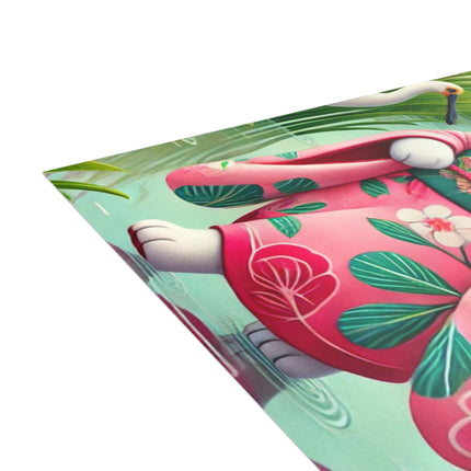 Geisha Kitten Strolls Among the Spoonbills Postcard Bundles (envelopes included) - Bundles of 10, 30, 50 Pieces