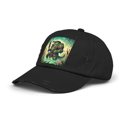 Swamp Tyrant Unisex Distressed Cap