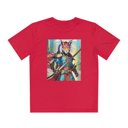 Cyberpunk Samurai Youth Competitor Tee