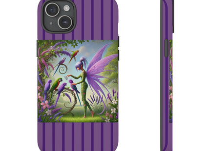 Lavender-Winged Fairy Phone Cases