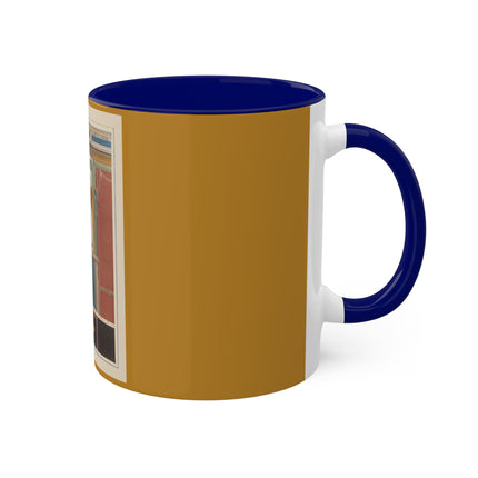Pompeii Walls Pl.20 by Victor Steeger Colorful Mugs, 11oz
