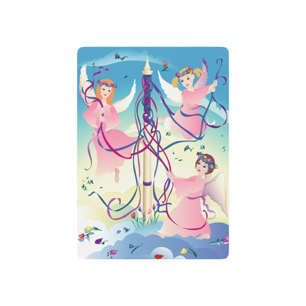 Angelic Revelry Playing Cards