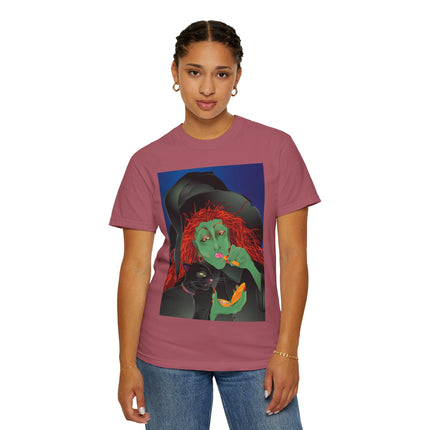Mirror, Mirror A Witch's Touch Unisex Garment-Dyed T-shirt