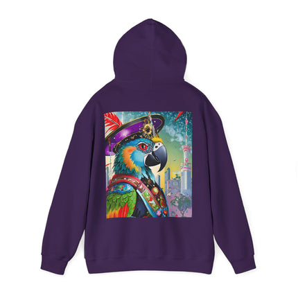 The Parrot Aristocrat – Heavy Blend™ Hooded Sweatshirt