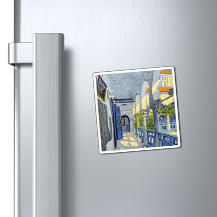 Gallery of a Moroccan Riad by George Gaudion Magnet (3 Sizes)