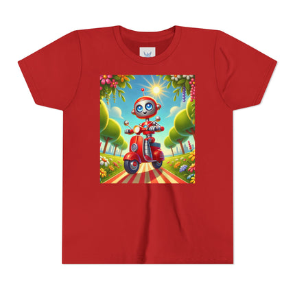 The Traveling Robot Youth Short Sleeve Tee