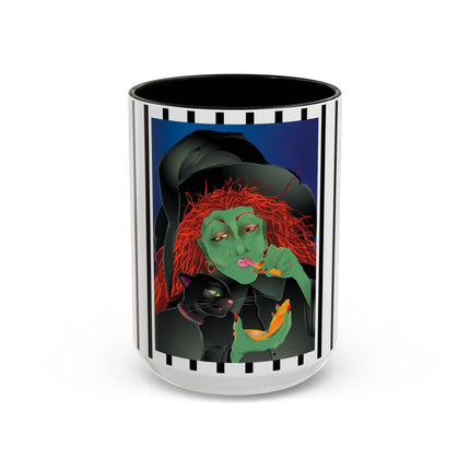 Mirror, Mirror A Witch's Touch Colorful Mugs, (11oz, 15oz)