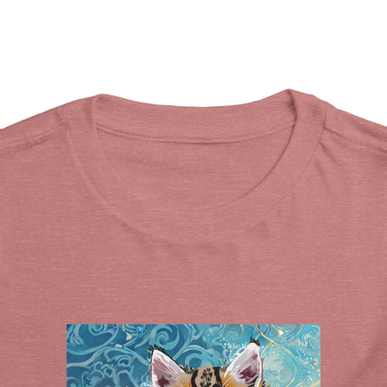 Whiskered Wanderings Toddler Short Sleeve Tee
