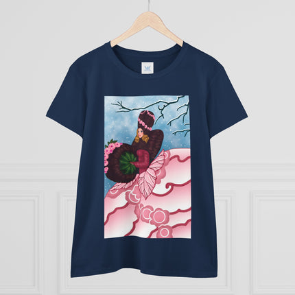 Winter Rose Empress Women's Midweight Cotton Tee