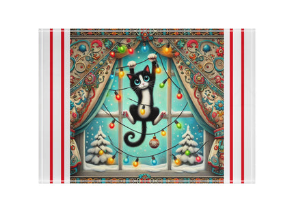 Mischief in Tinselland Acrylic Art Block