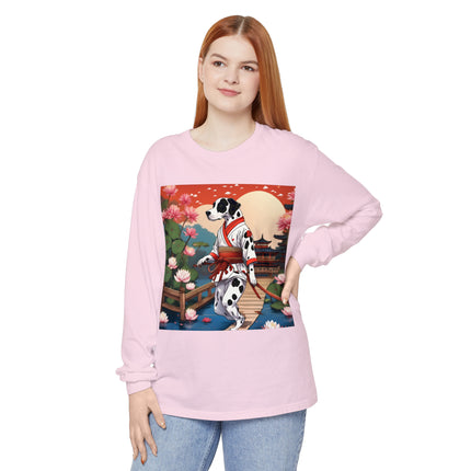 Doberman of the Rising Sun Long Sleeve T-Shirt
