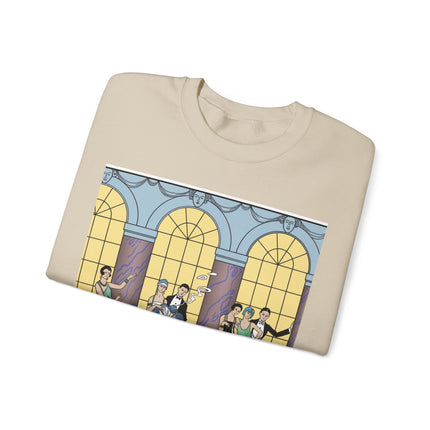 Au Revoir by George Barbier Heavy Blend™ Crewneck Sweatshirt