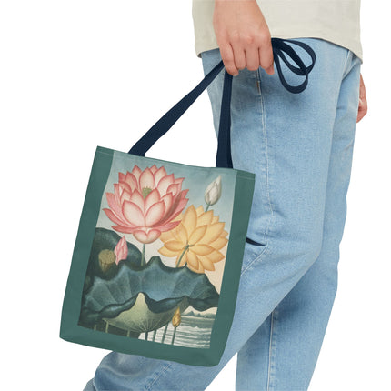 The Sacred Egyptian Lotus by Robert John Thornton Tote Bag (AOP)