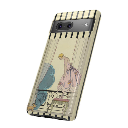 Falbalas et fanfreluches, La Souris by George Barbier Phone Cases