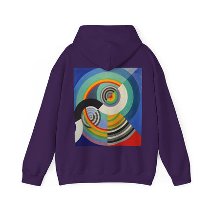 Rythme No. 3 by Robert Delaunay Heavy Blend™ Hooded Sweatshirt