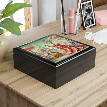 The Seahorse Court Jewelry Box