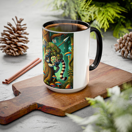 Silent Stripes Colorful Mugs (11oz, 15oz)