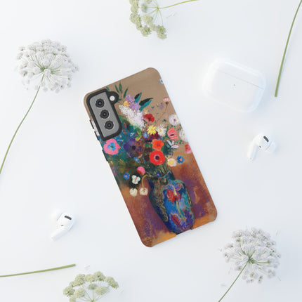 Bouquet of Flowers by Odilon Redon Phone Cases
