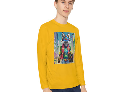 Cyber Hyena Youth Long Sleeve Competitor Tee
