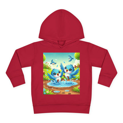 Bluebird Playtime Toddler Pullover Fleece Hoodie