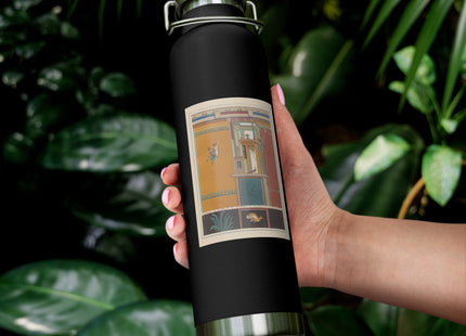 Pompeii Wall Pl.20 by Victor Steeger Copper Vacuum Insulated Bottle, 22oz