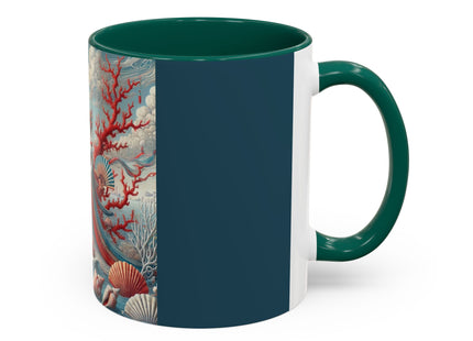 Ladies by the Quiet Sea Colorful Mugs (11oz, 15oz)