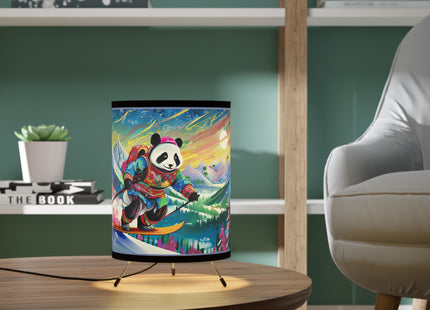 Cyberpunk Panda Tripod Lamp