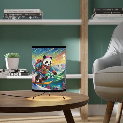 Cyberpunk Panda Tripod Lamp