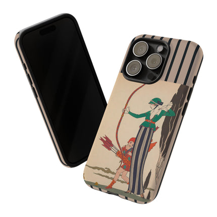 L'Arc Rouge by George Barbier Phone Cases