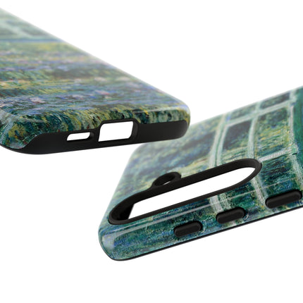 Water Lilies and Japanese Bridge by Claude Monet Phone Cases