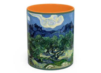 Olive Trees by Vincent Van Gogh Colorful Mugs (11oz, 15oz)