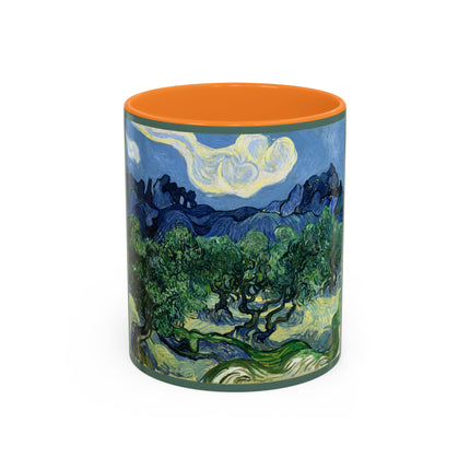 Olive Trees by Vincent Van Gogh Colorful Mugs (11oz, 15oz)