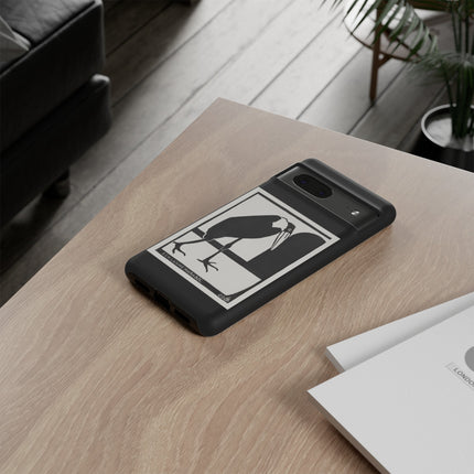 A Lame Marabou by Samuel Jessurun de Mesquita Phone Cases