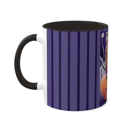 The Startled Pumpkin Colorful Mugs, 11oz