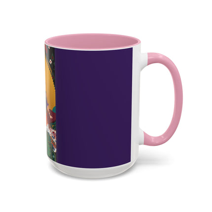 The Jewel Pavilion Colorful Mug (11oz, 15oz) – Royal Elegance, Peacock Beauty & Jewel-Toned Splendor