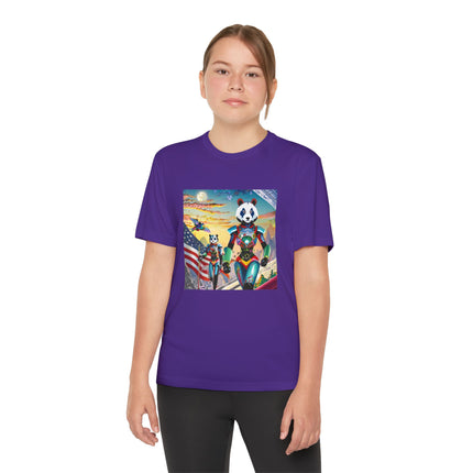 Cyber Punk Robots Youth Competitor Tee