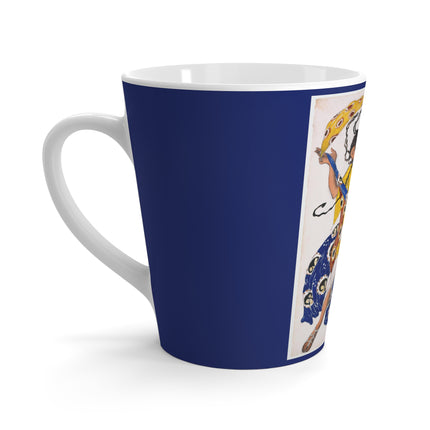 The Butterfly (Costume Design for Anna Pavlova) by Leon Bakst Latte Mug
