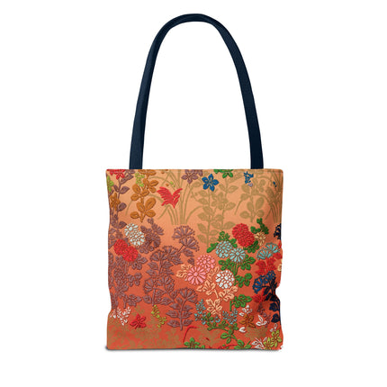Japanese Flower Pattern by G.A. Audsley Tote Bag (AOP)
