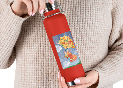 Flight of Blossoms Copper Vacuum Insulated Bottle, 22oz