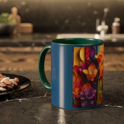 The Graceful Freesia Colorful Mugs (11oz, 15oz)
