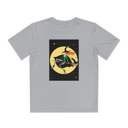 A Witch’s Moonlit Flight Youth Competitor Tee