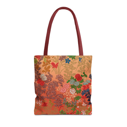 Japanese Flower Pattern by G.A. Audsley Tote Bag (AOP)