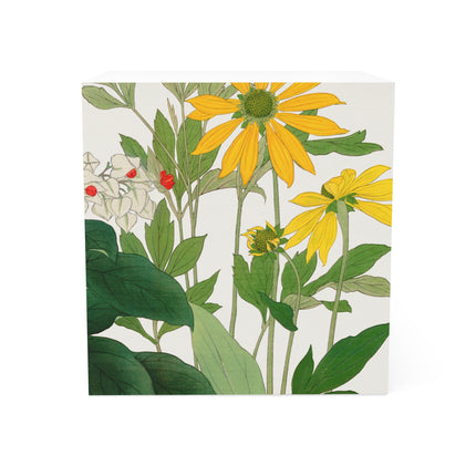 Clerodendrum & Rudbeckia by Tanigami Kônan Note Cube