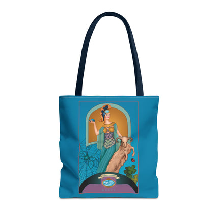 Astrology Gem Series: March & Aquamarine Tote Bag