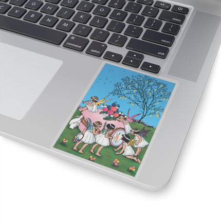 Enchanted Easter Gathering Kiss-Cut Stickers (4 Sizes)