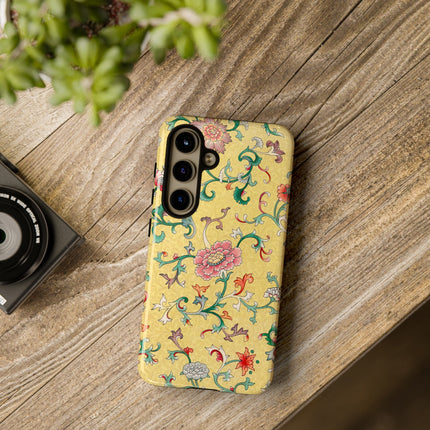 Flower Illustration by Owen Jones Phone Cases